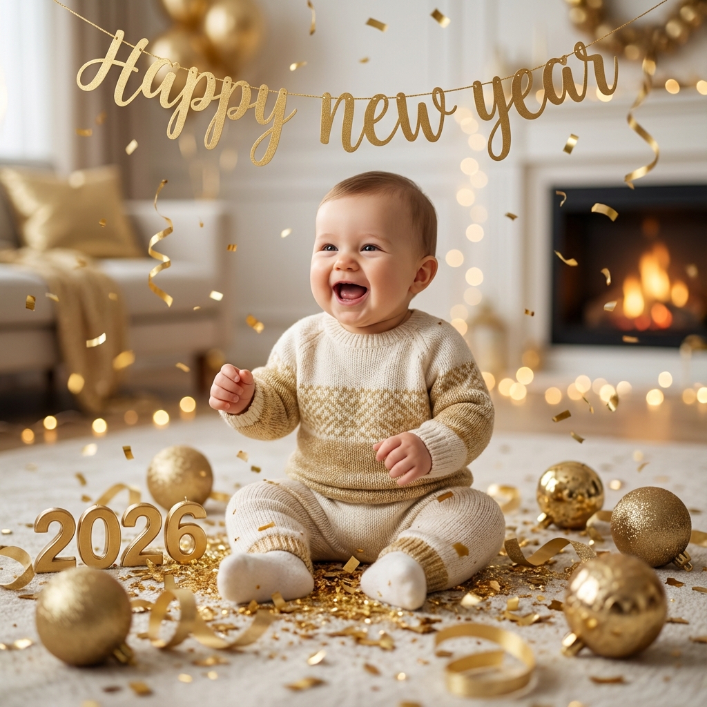 Happy Baby New Year 2026